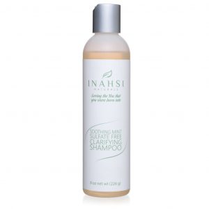 Inahsi Naturals Soothing Mint Sulfate Free Clarifying Shampoo (discount code: redcarpetcurls)