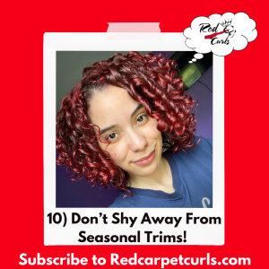 winter hair care tip 10 - dont shy away from seasonal trims