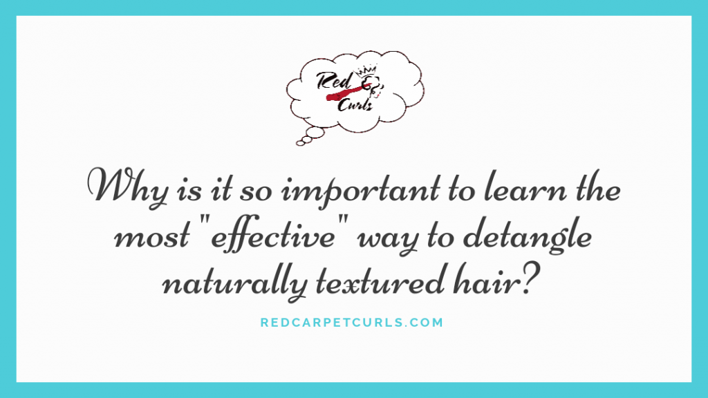 How to Detangle Curly Hair Red Carpet Curls