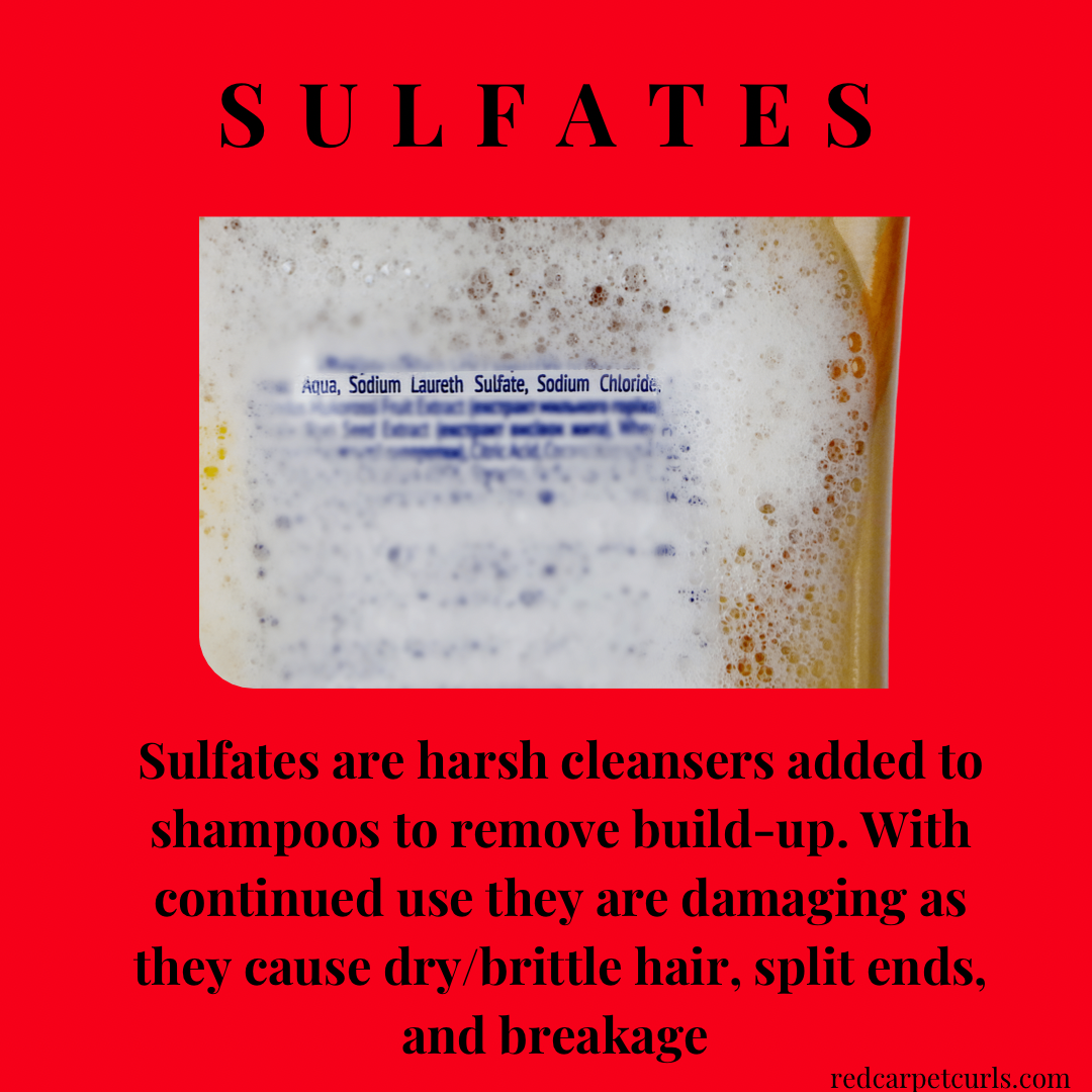 Curly Girl Method Ingredients to Avoid Red Carpet Curls