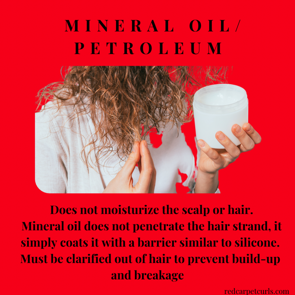Curly Girl Method Ingredients to Avoid Red Carpet Curls