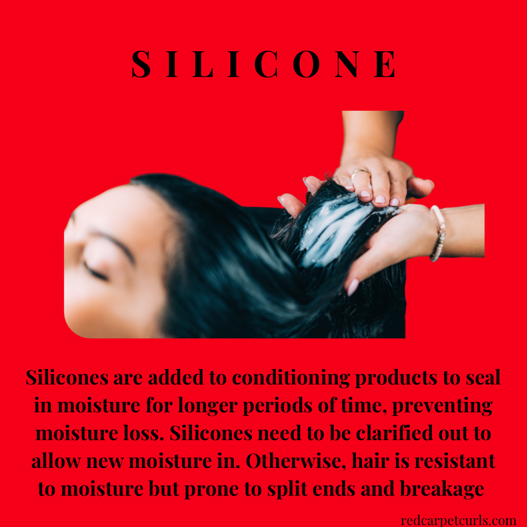 Curly Girl Method Ingredients to Avoid Red Carpet Curls